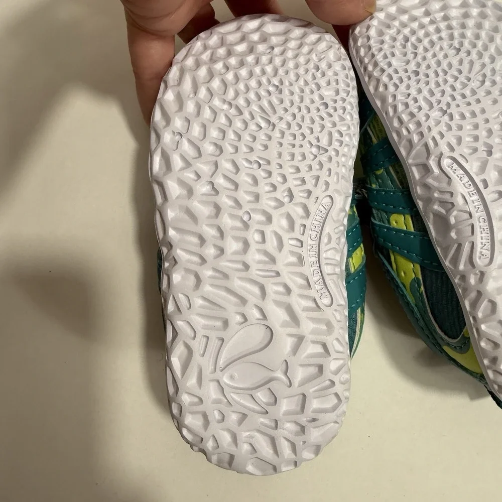 Green Camo Baby Sneakers Mesh Toddler First Walker Shoes Size 142
